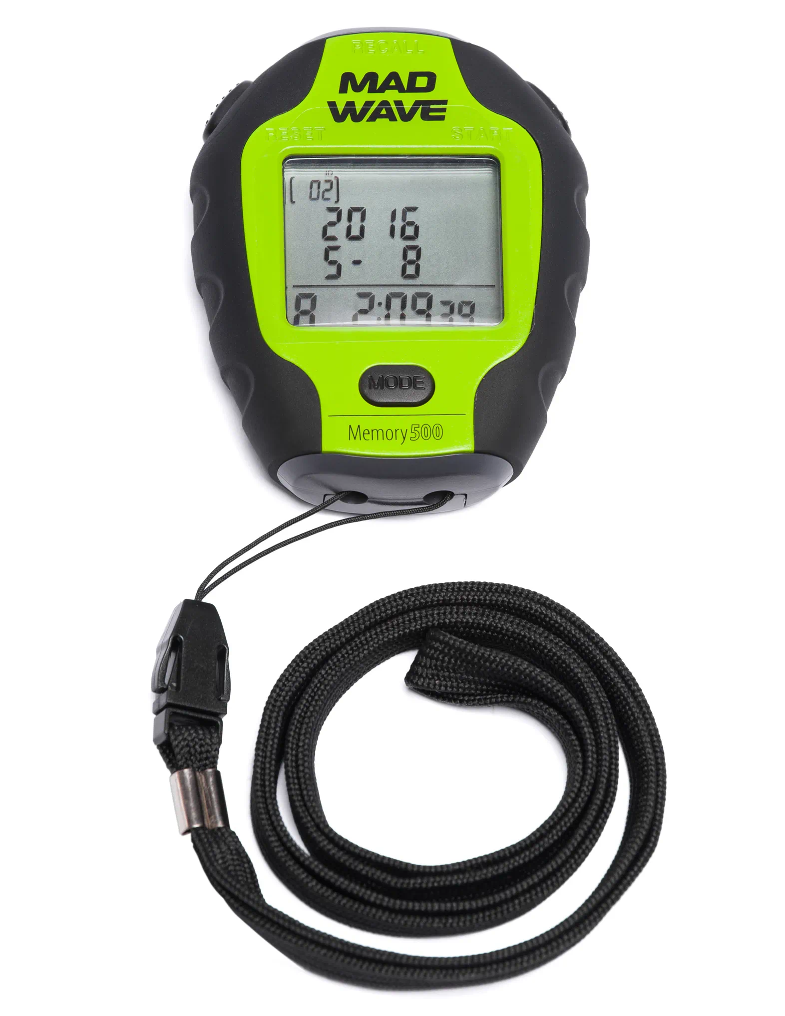 Mad Wave 500 Memory Stopwatch