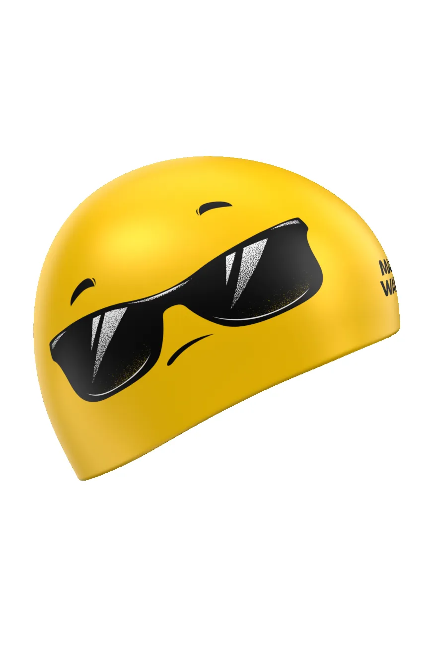 Reversible Eyes Swim Cap